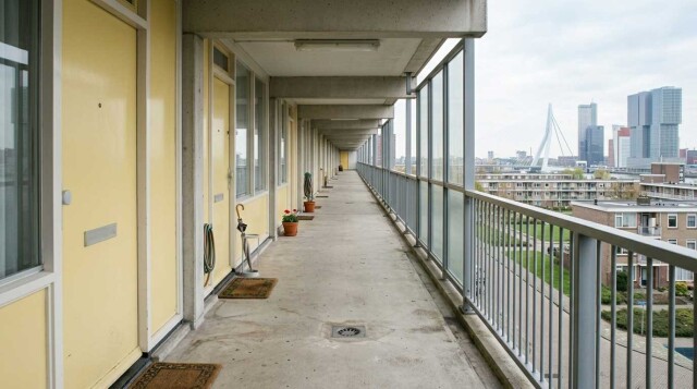 Gallerij coating Rotterdam west voor